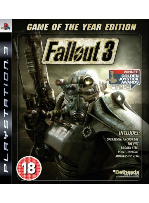 Fallout 3 Game of the Year Edition (Издание Игра Года) (PS3)
